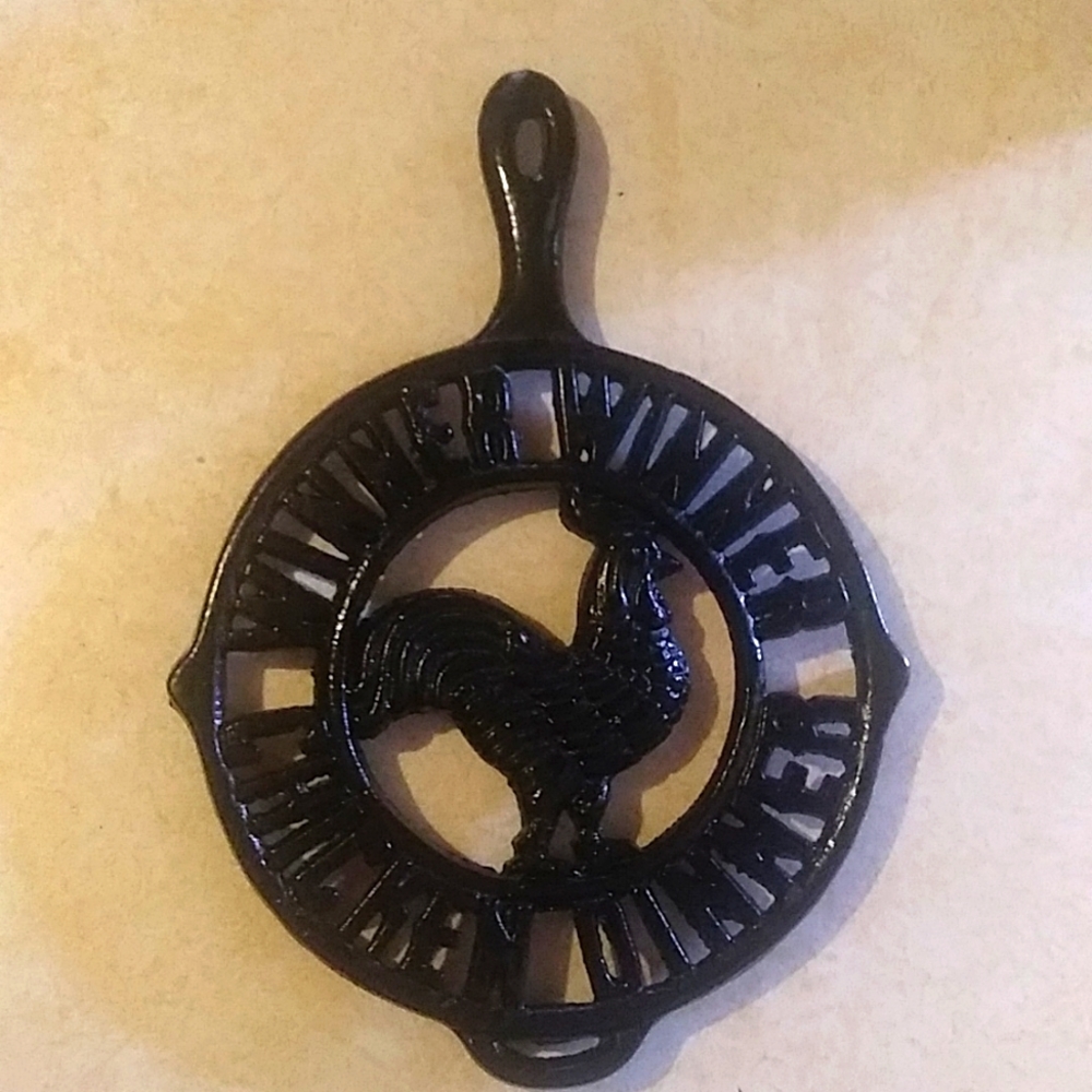 Farmhouse winner winner chicken dinner trivet